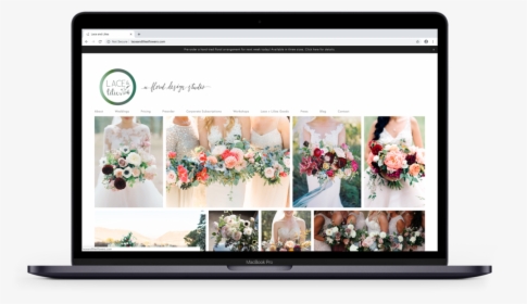 Laceandlilies-mockup - Bouquet, HD Png Download, Transparent PNG