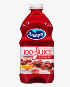 Ocean Spray Cranberry Juice - Cranberry Juice No Sugar Added, HD Png Download, Transparent PNG
