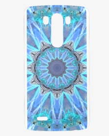 Sapphire Ice Flame, Cyan Blue Crystal Wheel Hard Case - Mobile Phone Case, HD Png Download, Transparent PNG