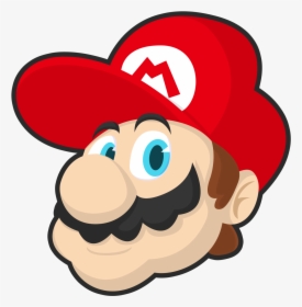 Mario Head - Cartoon, HD Png Download, Transparent PNG