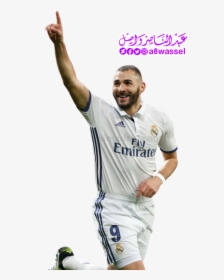 Thumb Image - Karim Benzema Real Madrid 2018 Png, Transparent Png, Transparent PNG