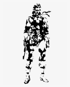 Metal Gear Solid - Metal Gear Solid Snake Vector, HD Png Download, Transparent PNG