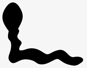 Earthworm, Snake, Animal, Wiggly, Creeping, Silhouette - Silhouette Of A Worm, HD Png Download, Transparent PNG