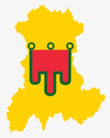 Auvergne Carte Drapeau - Auvergne Très Haut Débit, HD Png Download, Transparent PNG