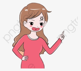 Pissed Off Lesson Png - Angry Mother Clipart, Transparent Png, Transparent PNG
