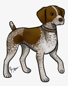 Transparent Beagle Clipart - Cute German Shorthaired Pointer Stickers, HD Png Download, Transparent PNG
