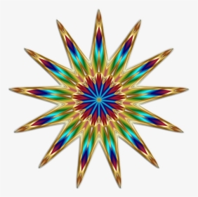 Iridescent Starburst Clip Arts - Rule Of Thirds And Shape, HD Png Download, Transparent PNG