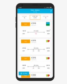 Comparateur De Vol Smartvoyage - Mobile Phone, HD Png Download, Transparent PNG