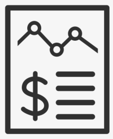 Data Analysis Icon Clipart , Png Download - Financial Report Icon, Transparent Png, Transparent PNG