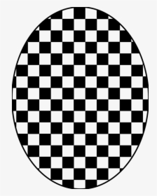 Black And White Checkered Circle, HD Png Download, Transparent PNG