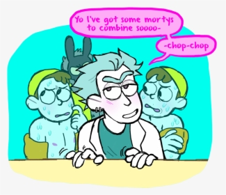 My Place To Sin Icantstopsinning - Tiny Rick X Daycare Rick, HD Png Download, Transparent PNG