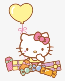 Transparent Kawaii Candy Png - Hello Kitty Birthday Png, Png Download, Transparent PNG