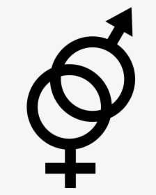 Gender Symbol Female Heterosexuality - Symbool Man En Vrouw, HD Png Download, Transparent PNG