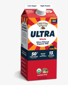 Organic Valley Ultra Filtered Milk, HD Png Download, Transparent PNG