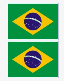 Brazil Flag Main Image - Brazilian Flags Printable Free, HD Png Download, Transparent PNG