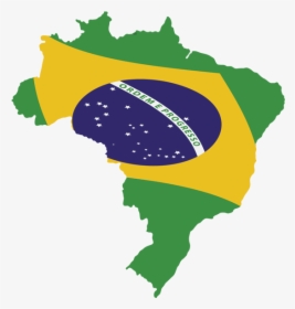 Brazil Election Results By State Clipart , Png Download - Brazil Silhouette, Transparent Png, Transparent PNG