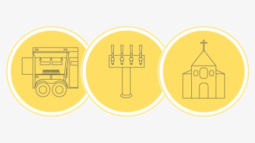 Wedding Catering Icons Beer Tap Church Trailer Wedding - Graphic Design, HD Png Download, Transparent PNG
