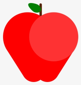 Apple, Fruit, Icon, Simple, Red, Delicious, Fresh - ลูก แอ ป เปิ้ ล Icon, HD Png Download, Transparent PNG