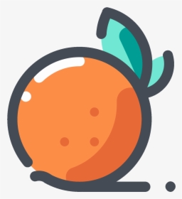 Orange Fruit Icon Png, Transparent Png, Transparent PNG