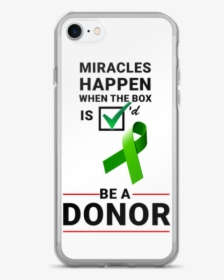 Be A Donor Iphone 7/7 Plus Case - Iphone, HD Png Download, Transparent PNG