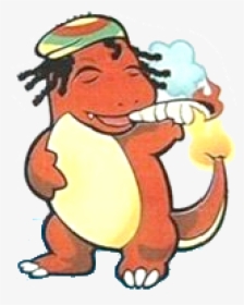 Weed Charmander , Png Download - Cartoon, Transparent Png, Transparent PNG