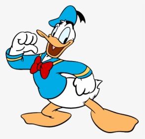 Donald Duck In Bathing Suit Confident - Donald Duck Clipart, HD Png Download, Transparent PNG