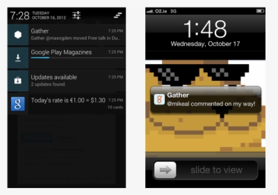 Push Notification Android Webview, HD Png Download, Transparent PNG