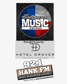 Texas Country Music Awards 2018, HD Png Download, Transparent PNG