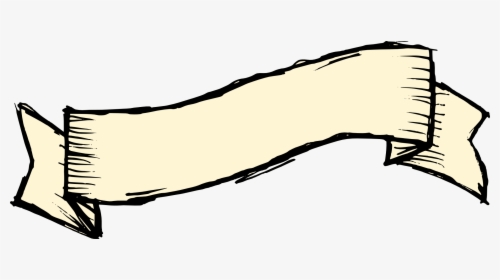 Drawing Of A Banner, HD Png Download, Transparent PNG