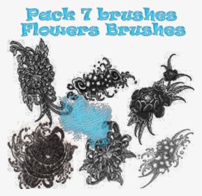 Flower Brushes For Photoshop Cc - Illustration, HD Png Download, Transparent PNG