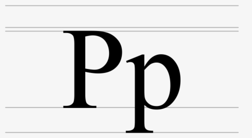 Uppercase And Lowercase P, HD Png Download, Transparent PNG