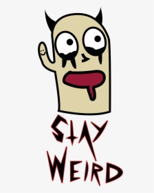 Stay Weird Eveyone~ - Kepala Aneh Kartun, HD Png Download, Transparent PNG