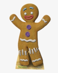 Gingerbread Man Png Photo - Gingerbread Man Shrek, Transparent Png, Transparent PNG