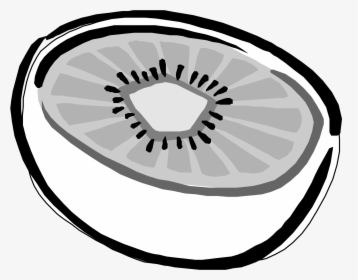 Kiwi Black And White, HD Png Download, Transparent PNG