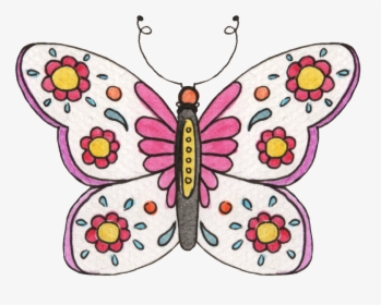 Transparente Ornamento Png Para Hada Mariposas - Butterfly, Png Download, Transparent PNG