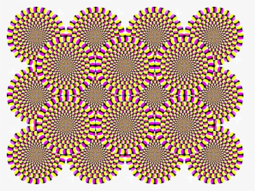 Rotating Circles Illusion, HD Png Download, Transparent PNG