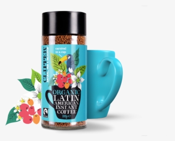 Organic Latin American Coffee 100g - Clipper Fairtrade Organic Latin American Instant Coffee, HD Png Download, Transparent PNG