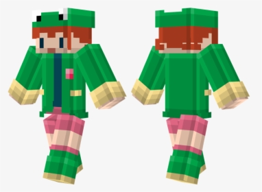 Minecraft Skins Girl Hair, HD Png Download, Transparent PNG