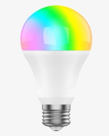 Wifi Bombilla Multicolor - Incandescent Light Bulb, HD Png Download, Transparent PNG