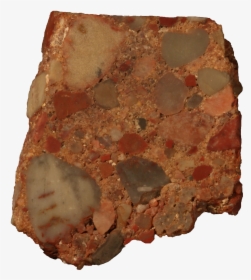 Conglomerate Rock Containing Many Smaller Pieces - Crystal, HD Png Download, Transparent PNG