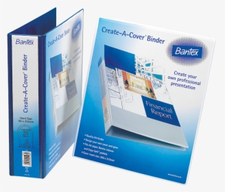 1498 Cac Lever Arch - Bantex Create A Cover File, HD Png Download, Transparent PNG