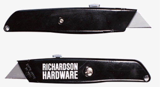 Richardson Mag Miscellaneous Hardware Box Cutter Black - Label, HD Png Download, Transparent PNG