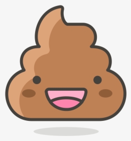 095 Pile Of Poo - Emoticon Poop Emoji Png Transparent, Png Download, Transparent PNG