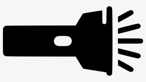 Flashlight With Beam - Graphics, HD Png Download, Transparent PNG