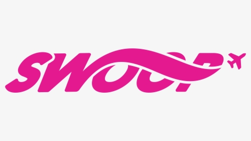 Logo Swoop 4c - Swoop Airlines Logo Png, Transparent Png, Transparent PNG