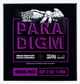 Power Slinky Paradigm Electric Guitar Strings - Graphic Design, HD Png Download, Transparent PNG