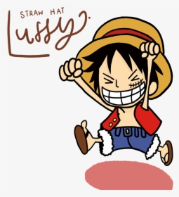One Piece Chibi Luffy, HD Png Download, Transparent PNG