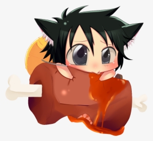 Transparent Luffy Chibi Png - Luffy Neko One Piece, Png Download, Transparent PNG