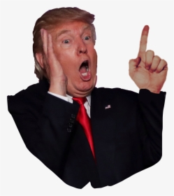 Transparent Shocked Donald Trump, HD Png Download, Transparent PNG