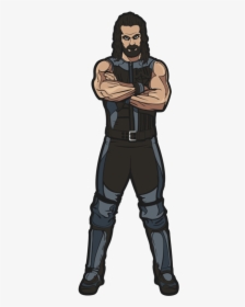 Seth Rollins Wwe Drawing, HD Png Download, Transparent PNG